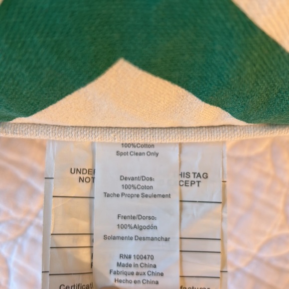 NWT Chevron Pillow - Picture 7 of 16